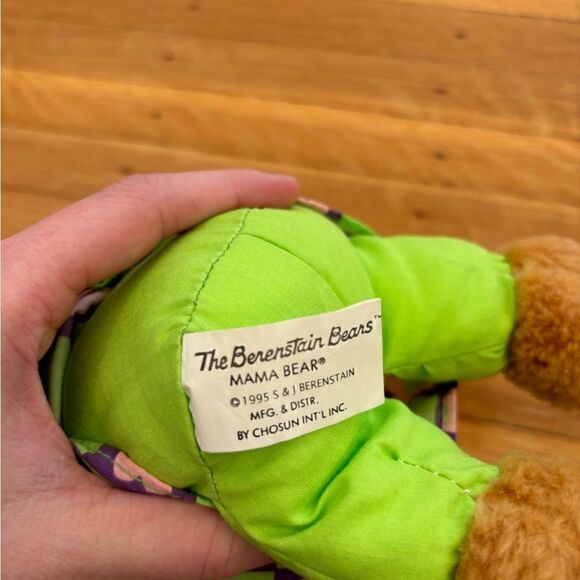 Berenstain Bears Mama Bear vintage 1995 9 inch plush - Picture 4 of 4